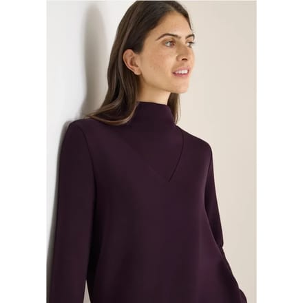 Shirt met grote kraag