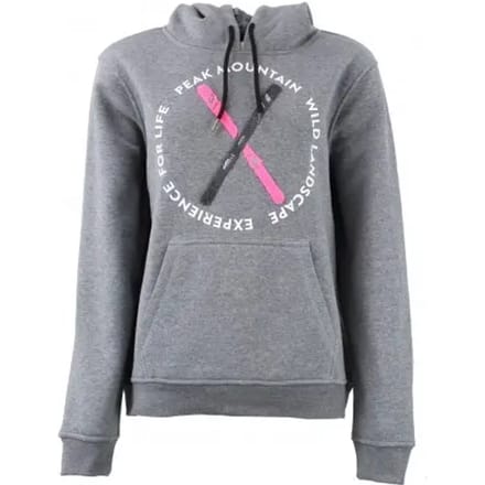 Dames fleece sweater met capuchon Peak Mountain Aconor