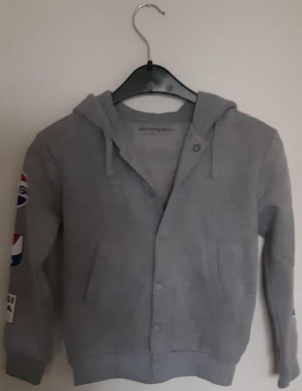 Little Eleven Paris hooded vest maat 128