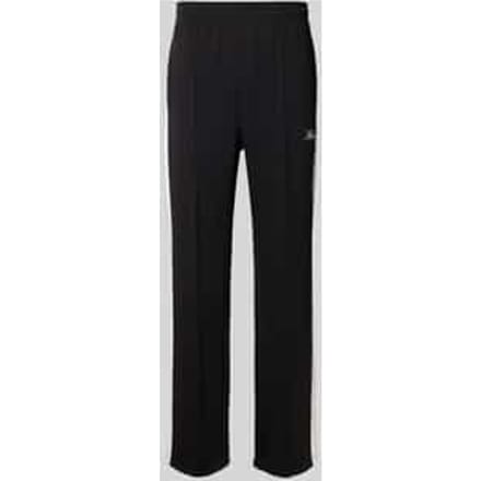 Regular fit sweatpants met labelprint