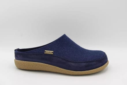 Haflinger Skane - Pantoffel - Unisex - Blauw - Maat 42