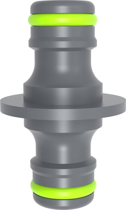 Stalco Garden - Dubbele Nippelkoppeling - ABS Kunststof - UNI FIT Systeem