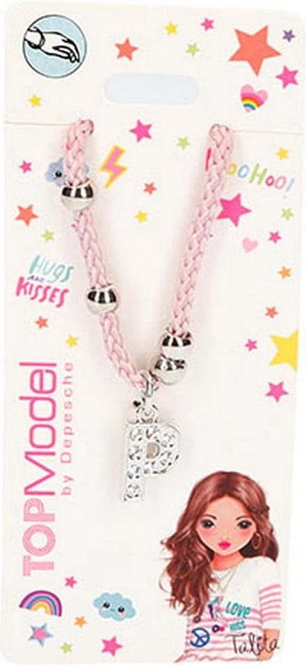 Depesche - TOPModel alfabet armband met de letter P