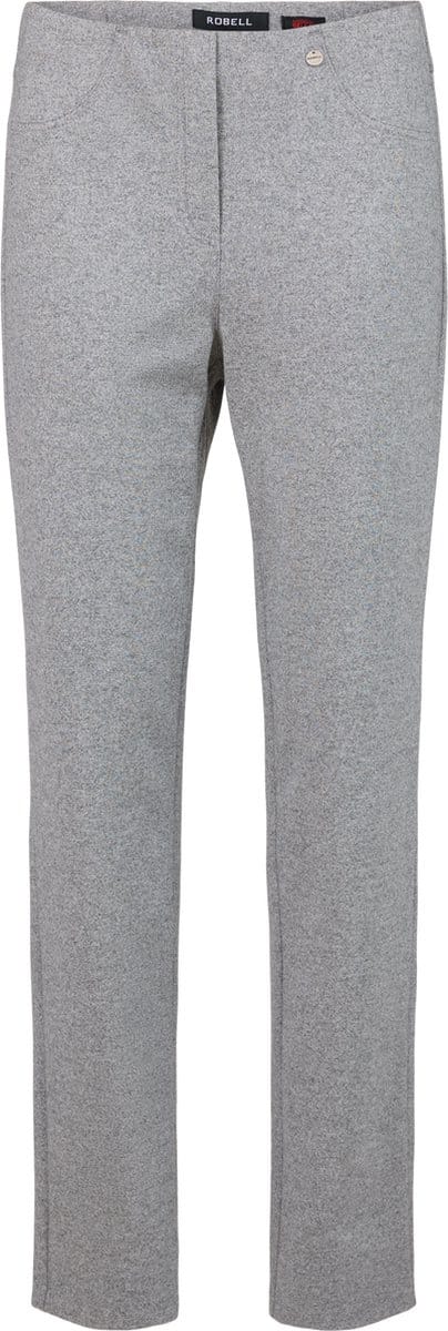 Robell Bella Flanelle Warme Winter Pantalon Antraciet Maat 42