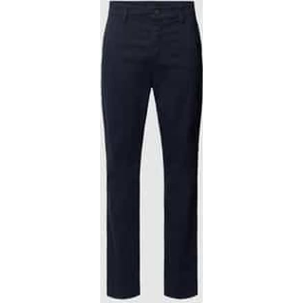 BOSS Satin Chino Donkerblauw (navy) - Maat W 32 - L 32 - Heren