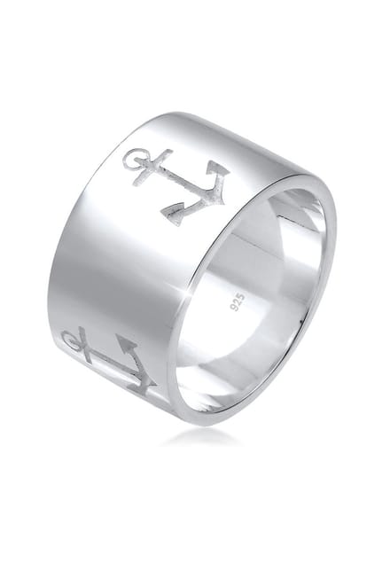 Elli - Ring - Dames Band Anker Motief Maritiem in 925 Sterling Zilver - Dames