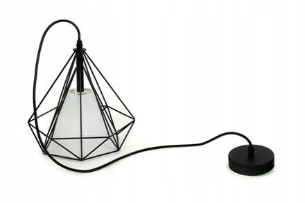 Moderne hanglamp zwart metaal met witte kap, E27
