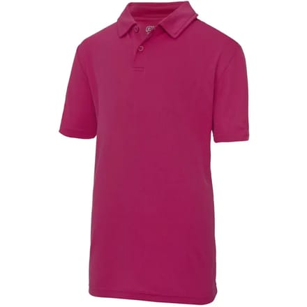 Just Cool Kids´ Cool Polo JC040J - Hot Pink - 7/8 (M)