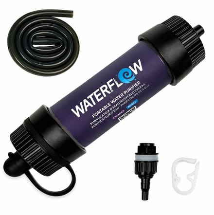 TIM® Waterfilter noodpakket - Waterfilter - Paars- 16cm x 4cm x 4cm
