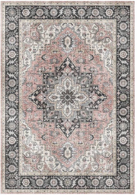AFK Living - Platgeweven tapijt met velours effect ANATOLIA