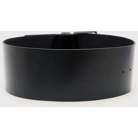 AllSaints Mim Hip Belt Black/warm Silver Größe: S | Gürtel Outlet | Damen | Grau