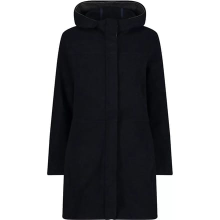 Dames lange hoodie jas CMP