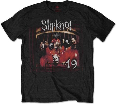 Slipknot - Debut Album 19 Years Heren Tshirt - S - Zwart