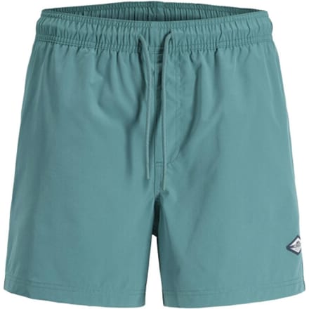 JACK & JONES Maui Tropic Solid Swim Shorts Reg regular fit - heren zwembroek - Colonial Blue (colonial blue)