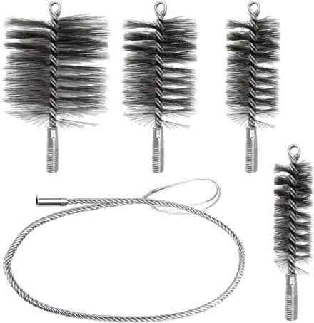 CLVP® Schoorsteenveegset - Schoorsteenveger - Schoorsteenborstel 150mm