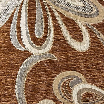 Kussenhoes Chenille Bruin 45,5 x 45,5 cm - Duurzaam Polyester