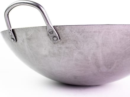 YAKINIKU Wokpan Kamado - LARGE - Carbonstaal Wok - Diameter 40 cm - BBQ Accessoire