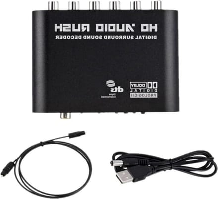 Audio Decoder Versterker - Converter SPDIF Coax - Meerdere Kanalen Geluid - DTS AC3 5.1 Signalen