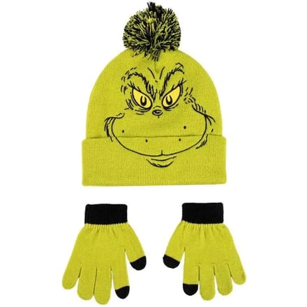 Muts en Wanten The Grinch Groen 2 Onderdelen