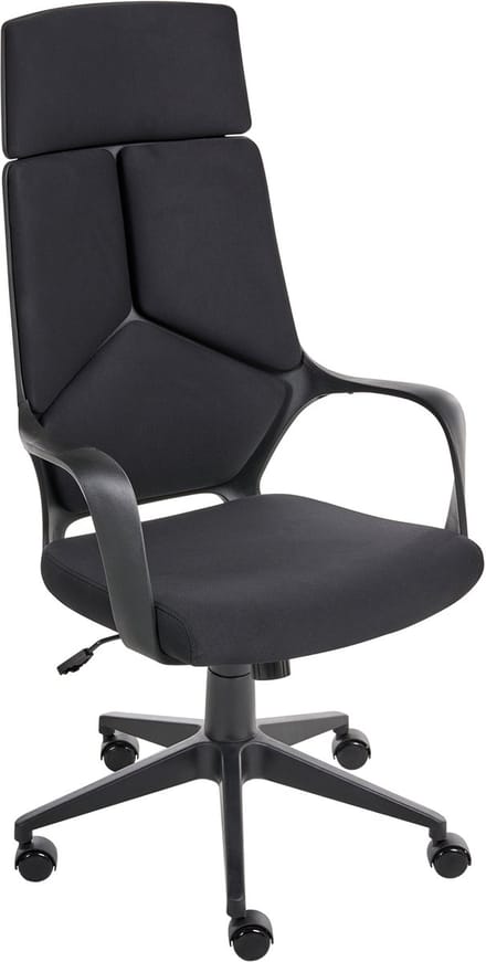 DELIGHT II - Bureaustoel - Zwart - Polyester