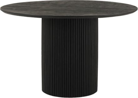 Eettafel Congo Rond 120 cm Acacia - Zwart