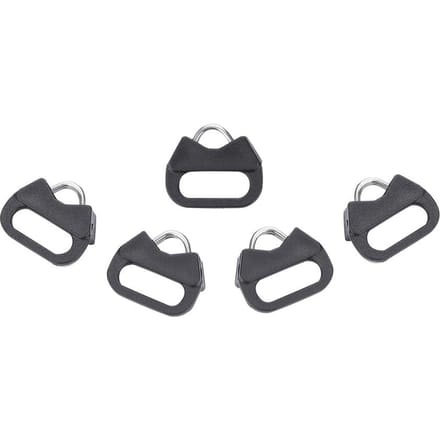 5 stuks Vervanging Legering Splitringen Driehoekige Ringen Haak voor Camera Schouderband black