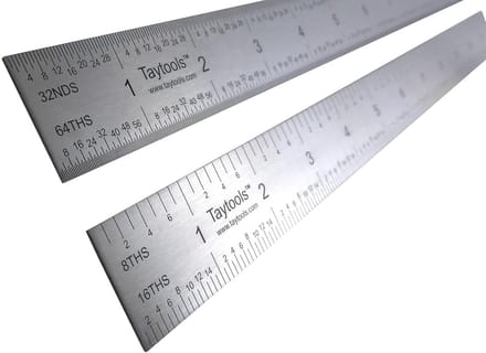 30 cm Precisie Machinist Liniaal van Gehard Veerstaal