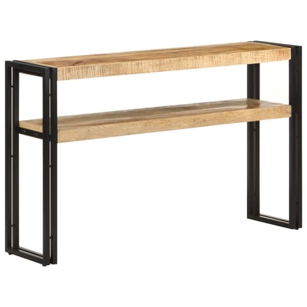 vidaXL - Wandtafel - 120x30x75 - cm - ruw - mangohout
