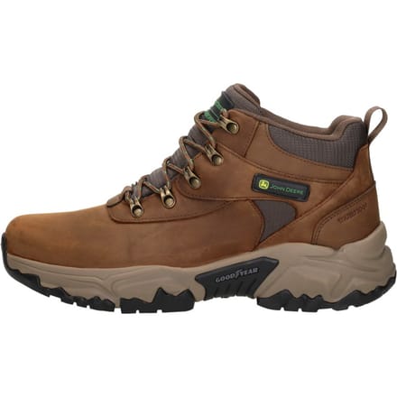 Skechers John Deere: Relaxed Fit Veterschoenen Hoog - donkerbruin - Maat 45