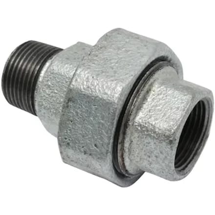 Sanivesk Galva Recht 3-delig Verloop 1/2"fx1/2"m