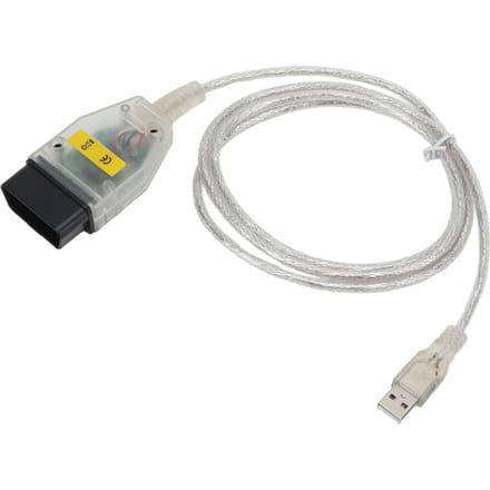 Auto MINI VCI OBD2 Diagnostische Kabel J1962 22-pins Connector SMD Chip voor TIS OEM Software gray