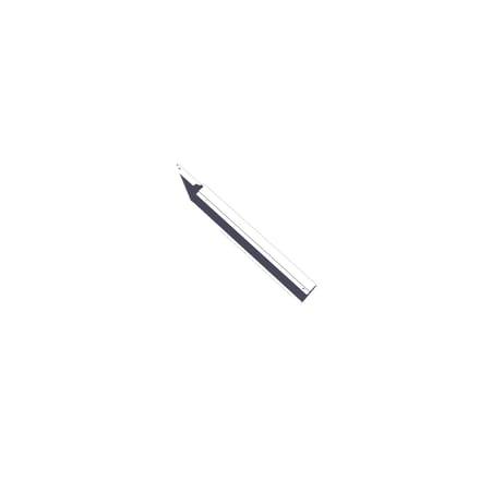 AEG rechterzijpaneel, wit, 519x808mm 140043274020