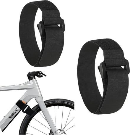 2x Fietsendrager Spanbanden met Antislip Siliconen Coating - Robuust en Krasvrij