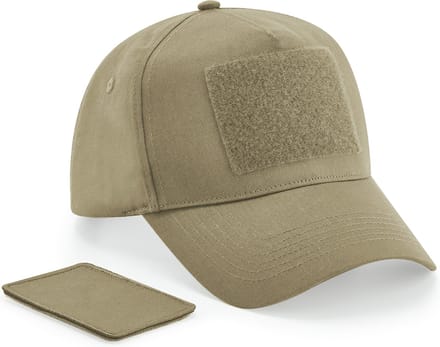 Beechfield Pet met 5 panelen en afneembare patch B638 MOLLE - Desert sand - One size