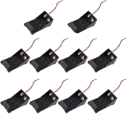 Dailygoody - Batterijhouder 9V - Plastic Opbergdoos - Gemakkelijk te