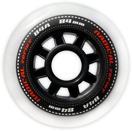 Tempish - Radical 84A - Wielen voor skeelers - 84mm - 4 stuks - Wit