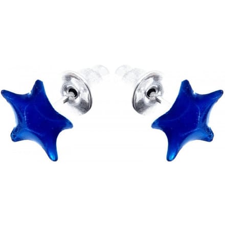 Bijoux by Ive® - Oorknopjes - Ster - Donker Blauw