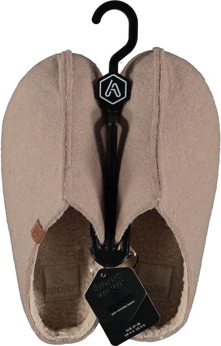 Apollo - Zweedse sloffen - Vrouwen - Beige - Maat 41/42 - 1 paar