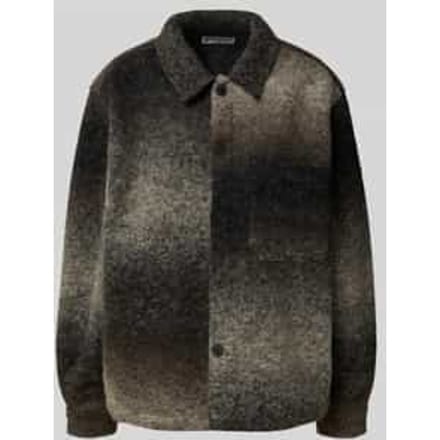 Relaxed fit overhemdjack met borstzak