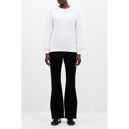 French Connection Fc Puff Sleeve Sweat White Taglia: M | Maglioni a maglia Outlet | Donna | Bianco