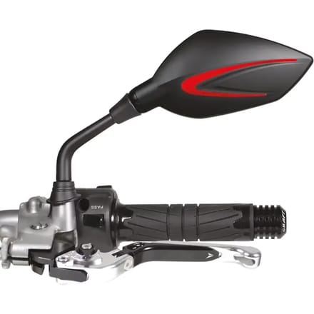Het paar motorfiets spiegels Chaft extra diam 10