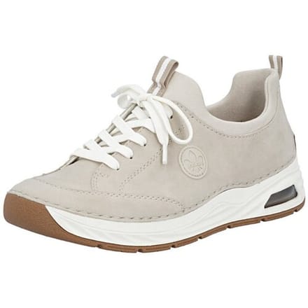 Rieker dames slip-on schoenen beige