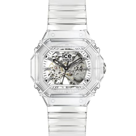 Ice Watch BEWATCH 2 - Transparent skeleton 025684 Horloge - Siliconen - Transparant - Ø 48 mm