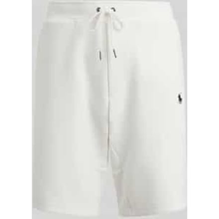 regular fit sweatshorts van katoenmix met logo-stitching
