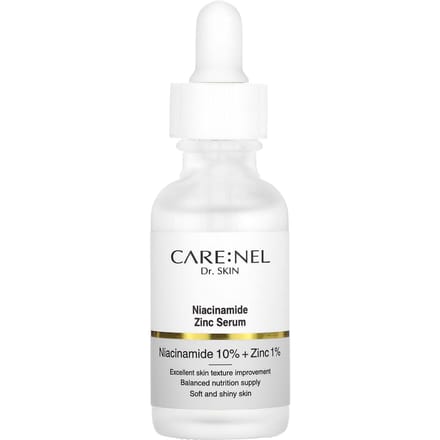 Care:Nel, Niacinamide Zinc Serum, 1 fl oz (30 ml) white
