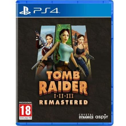 Sony PlayStation 4 PS4 Tomb Raider I-III Remastered Games