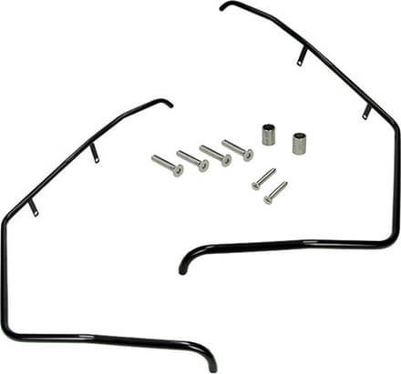 Sierbeugel set voor Piaggio Zip 2000 glans zwart