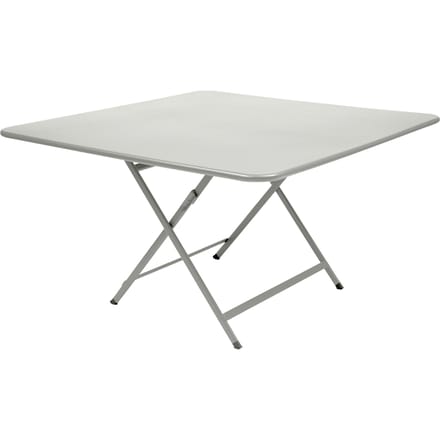 Fermob CARACTÈRE klaptafel - A5 leemgrijs - vierkant, 128 x 128 cm