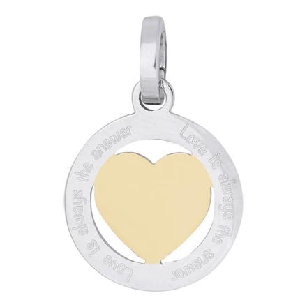 iXXXi-Jewelry-Heart 22mm-Goud-dames-Hanger-One size
