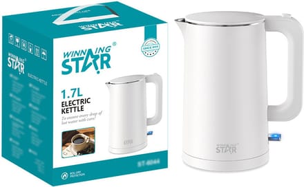 Winning Star ST-6044 - Waterkoker - 1.7 Liter - RVS